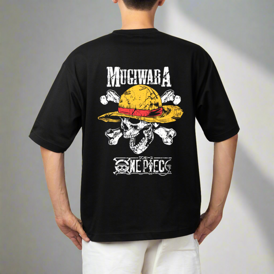 MUGIWARA One Piece Style Premium Printed T-shirt | Oversized