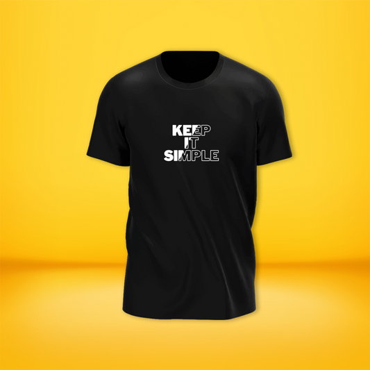 Keep It Simple Printed T-shirt