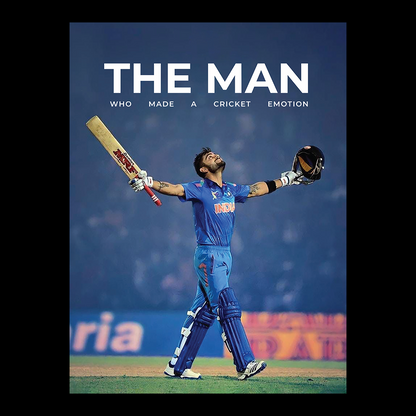 The Man Who Made a Cricket Emotion - Virat Kohli T-Shirt