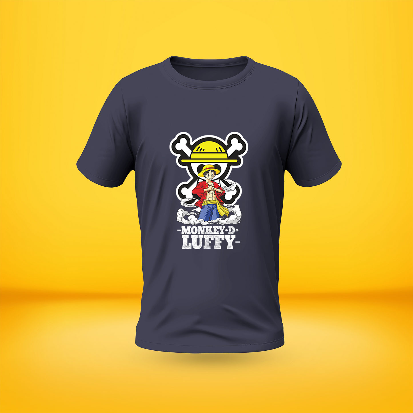 Monkey.D.Luffy Style Premium Front side Printed T-shirt