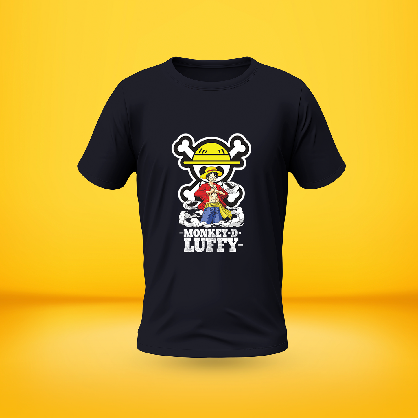 Monkey.D.Luffy Style Premium Front side Printed T-shirt