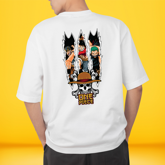 One Piece Style Premium Printed T-shirt | Oversized