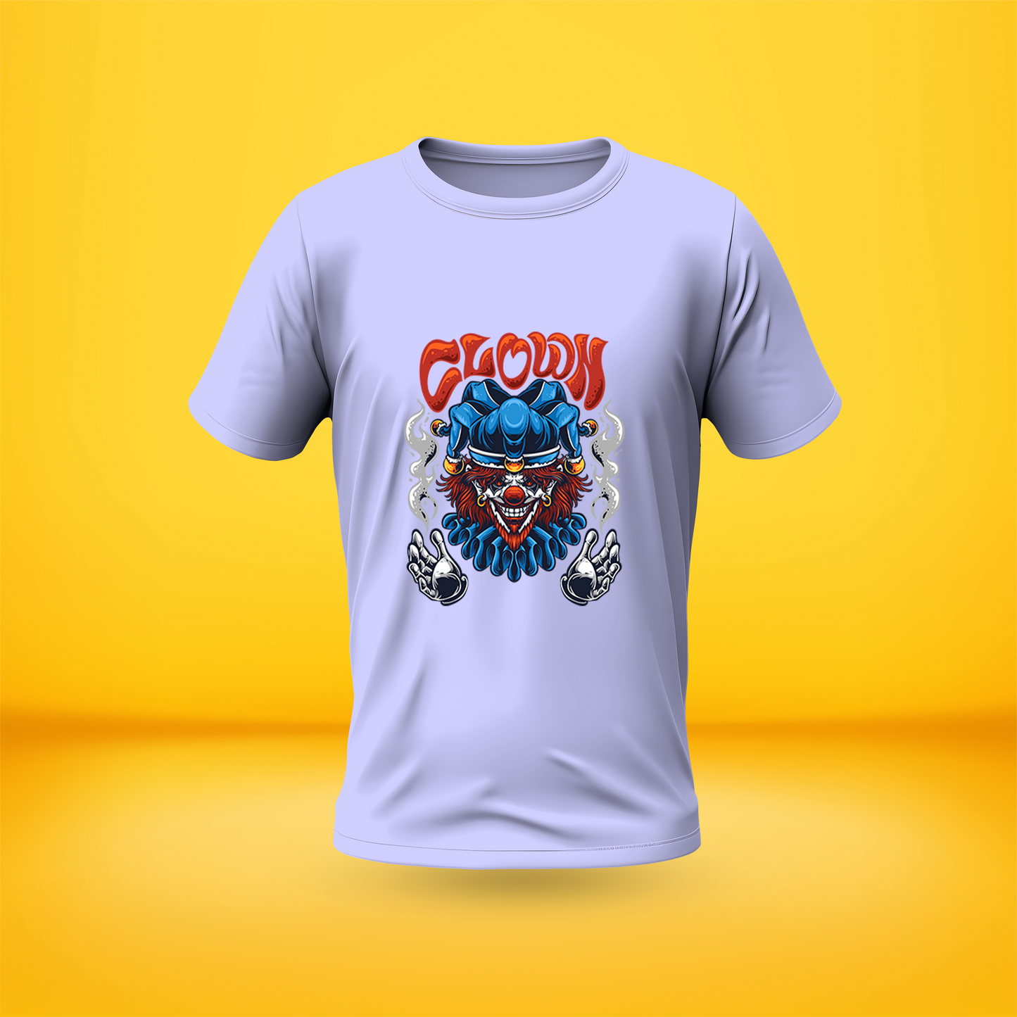 Clown Style Premium Front side Printed T-shirt