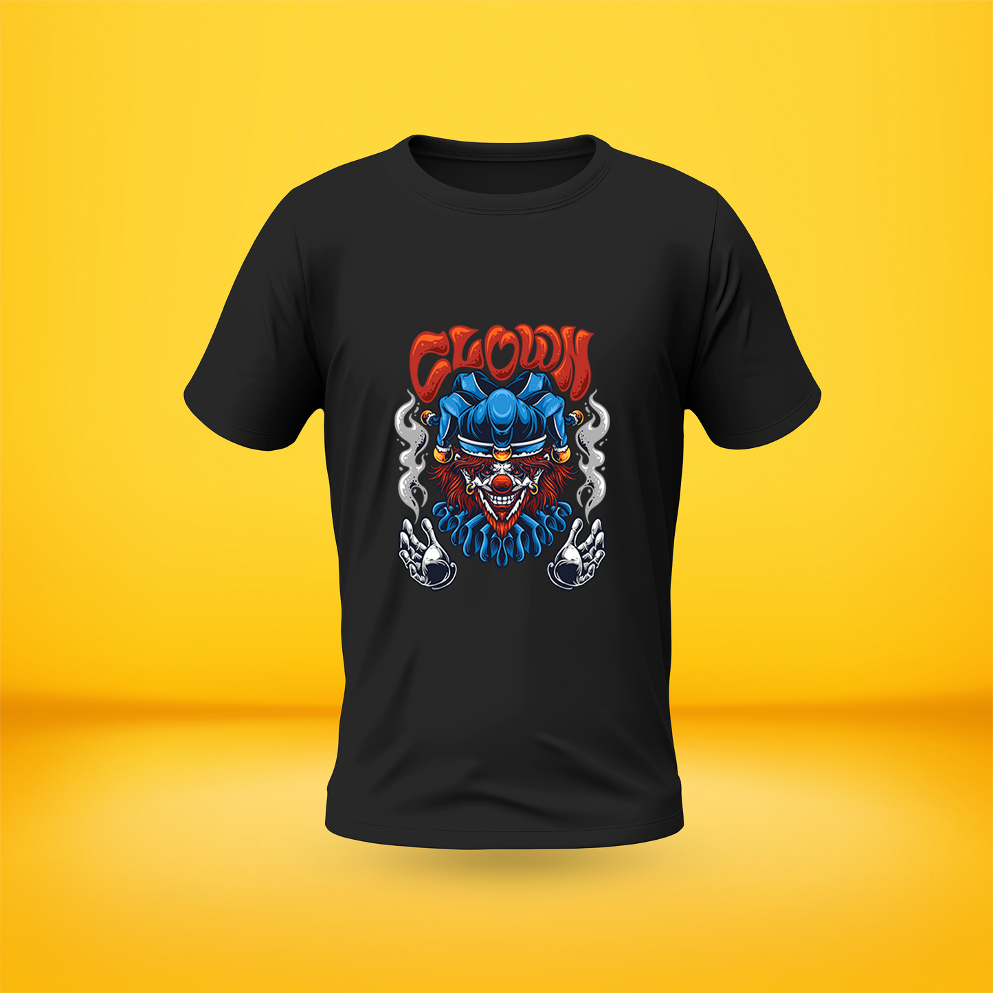 Clown Style Premium Front side Printed T-shirt