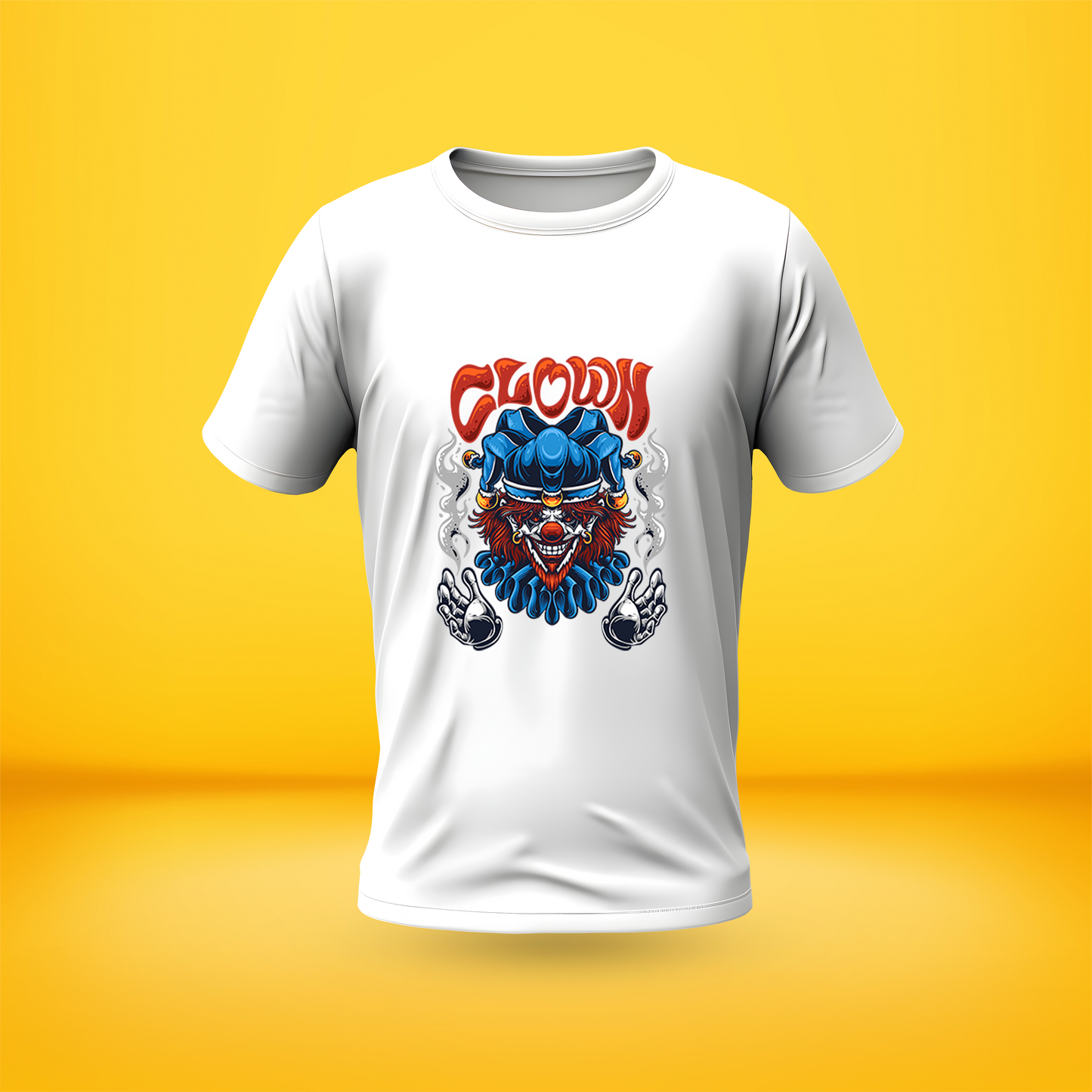 Clown Style Premium Front side Printed T-shirt