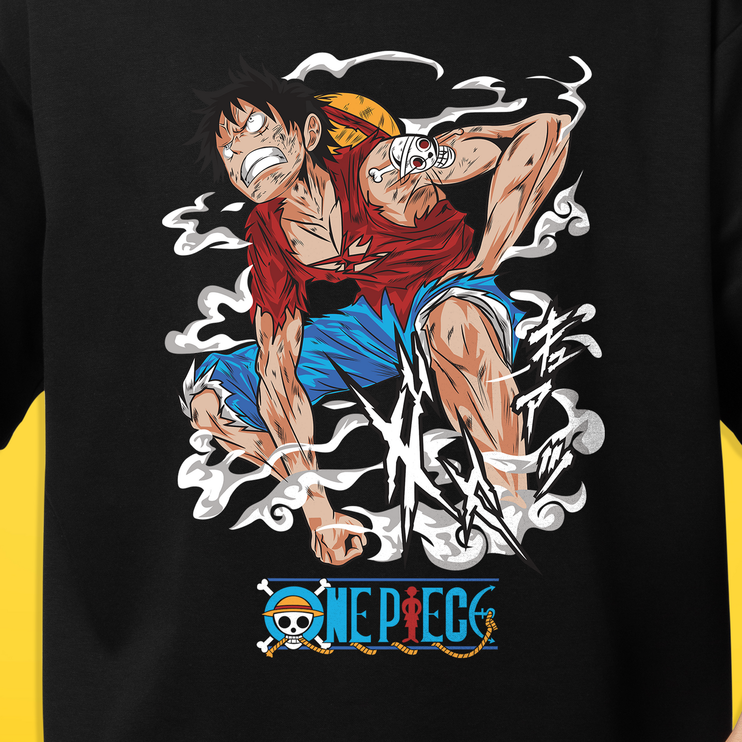 One Piece Style Premium Front Side Printed T-shirt | Oversized